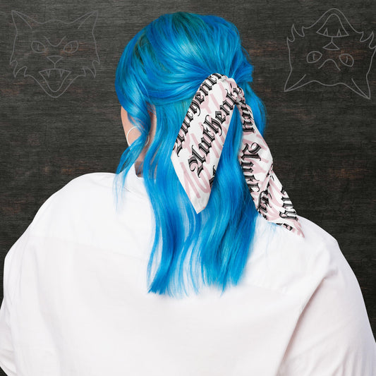 All-over print bandana- AUTHENTICITY- NØ